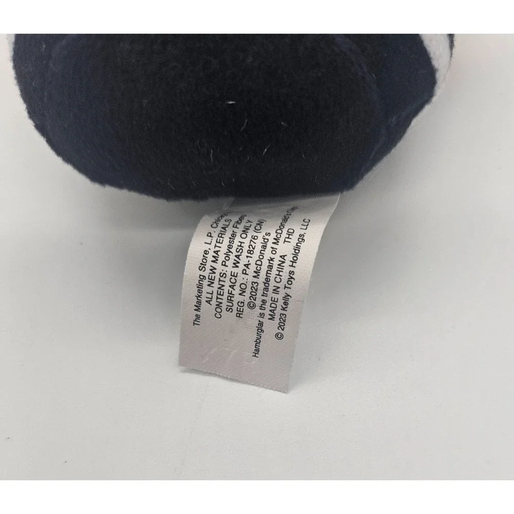 McDonalds Hamburglar Plush‎ Toy 2023 Kelly Toys, Stuffed Character SQUISHMALLOW